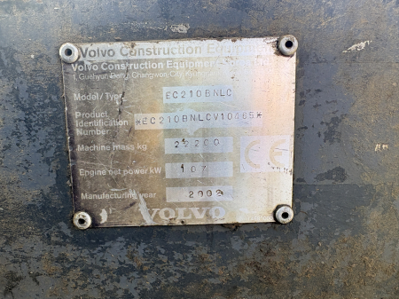 Volvo EC210B NLC cu motor Volvo D6E - Dezmembrări [4]