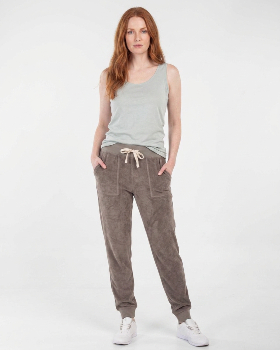 Pantaloni jogging velour [2]