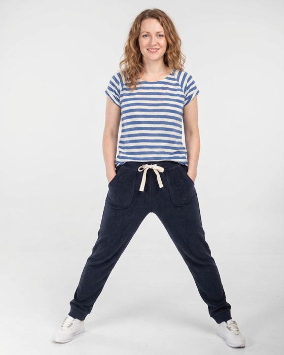 Pantaloni jogging velour [2]