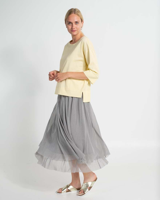 Tricou tip bluza din bumbac [2]