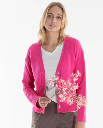 Jachete vara - Cardigan din bumbac organic
