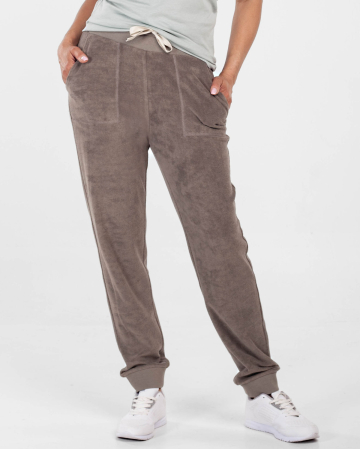 Pantaloni - Pantaloni jogging velour