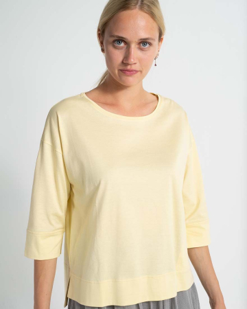 Bluze - Tricou tip bluza din bumbac