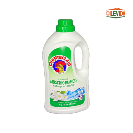 Detergenți rufe - Chanteclair Detergent Lichid pentru Rufe Parfum Muschio Bianco 1260 ml – 28 Spălări