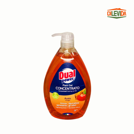 Detergenți vase - Dual Detergent Vase cu Oțet 1000ml