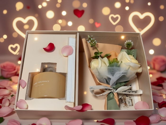 Set Cadou Premium Crem – Eleganță Luminoasă și Stil Minimalist [2]