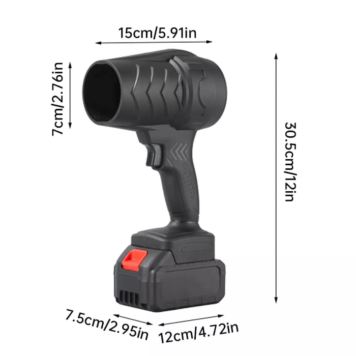 Suflantă de Praf Profesională, Portabilă cu 2 acumulatori [4]