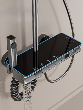 Smart Bathroom - Coloana de duș cu comenzi tip "Piano
