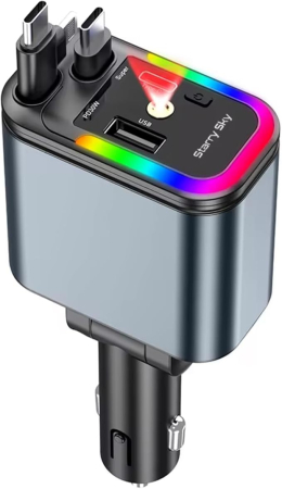 Accesorii AUTO - Încărcător Auto Ultra-Rapid 120W USB-C 5-în-1