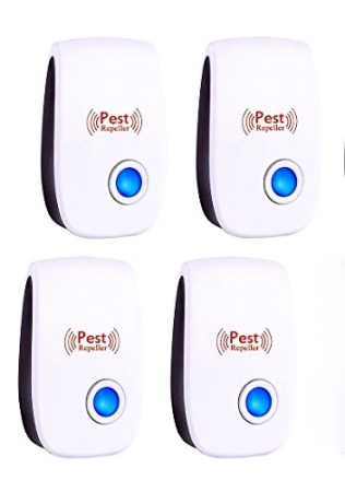 Smart Living - Set 4 Dispozitive Antidăunători cu Ultrasunete