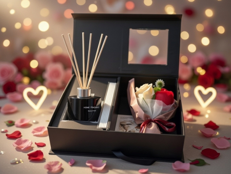 Cadou LOVE story - Set Cadou Premium Negru – Eleganță și Stil, Ediție Limitată