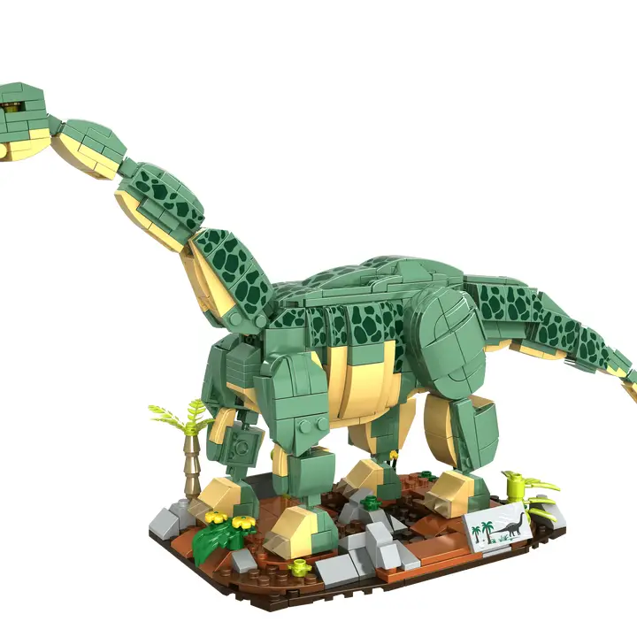 Cuburi Construcție - Brontosaurus [2]