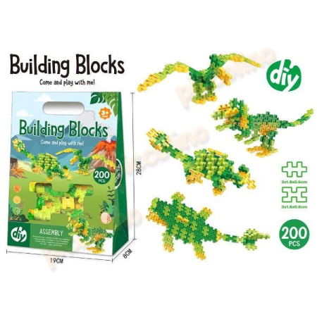 Toate Produsele - Cuburi Construcție - 200 piese