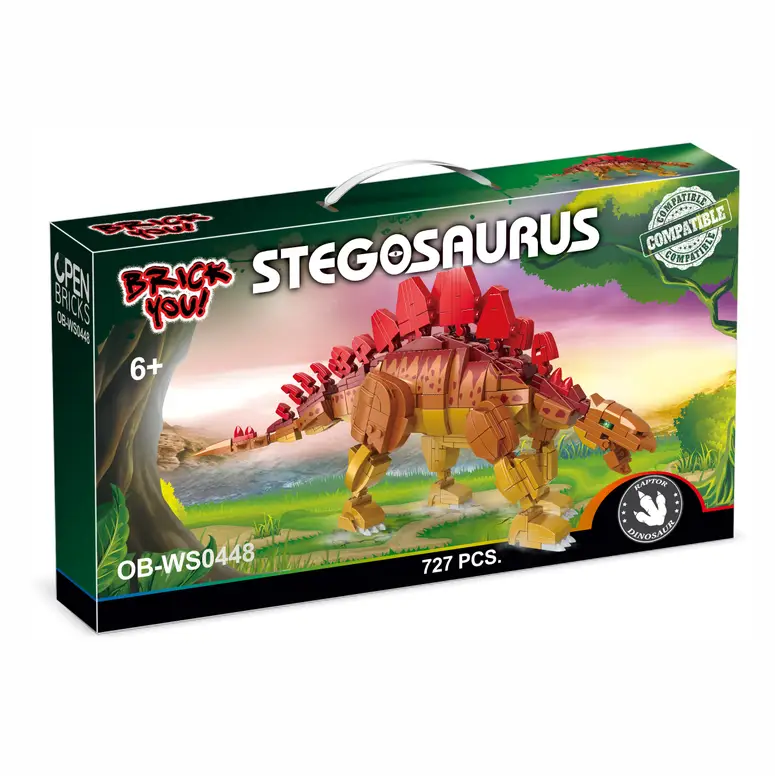 Toate Produsele - Cuburi Construcție - Stegosaurus