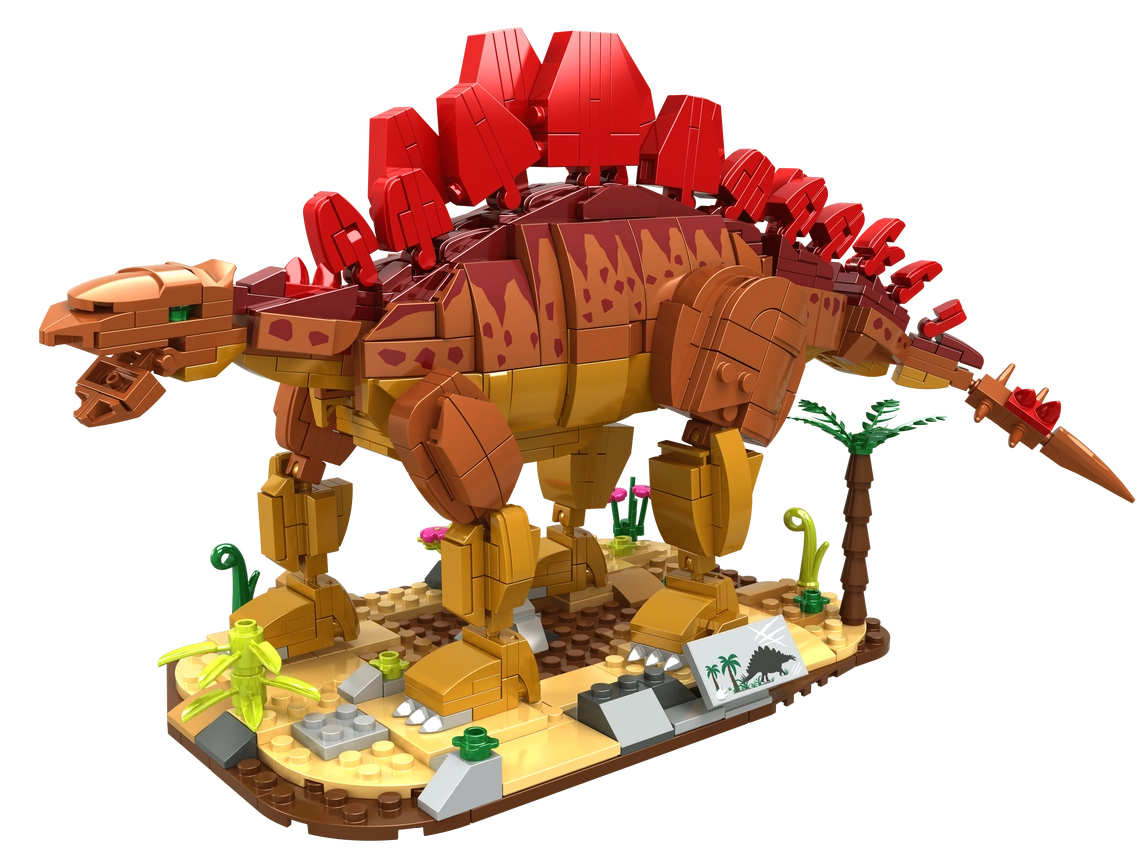 Cuburi Construcție - Stegosaurus [1]