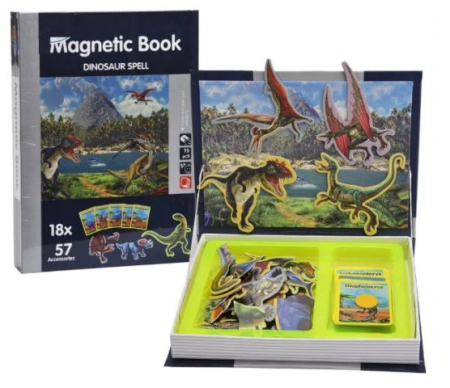 Puzzle - Puzzle magnetic sub formă de carte