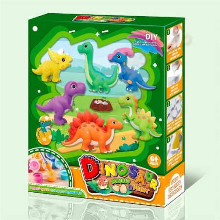 Creativitate - Set pictură figurine din ghips