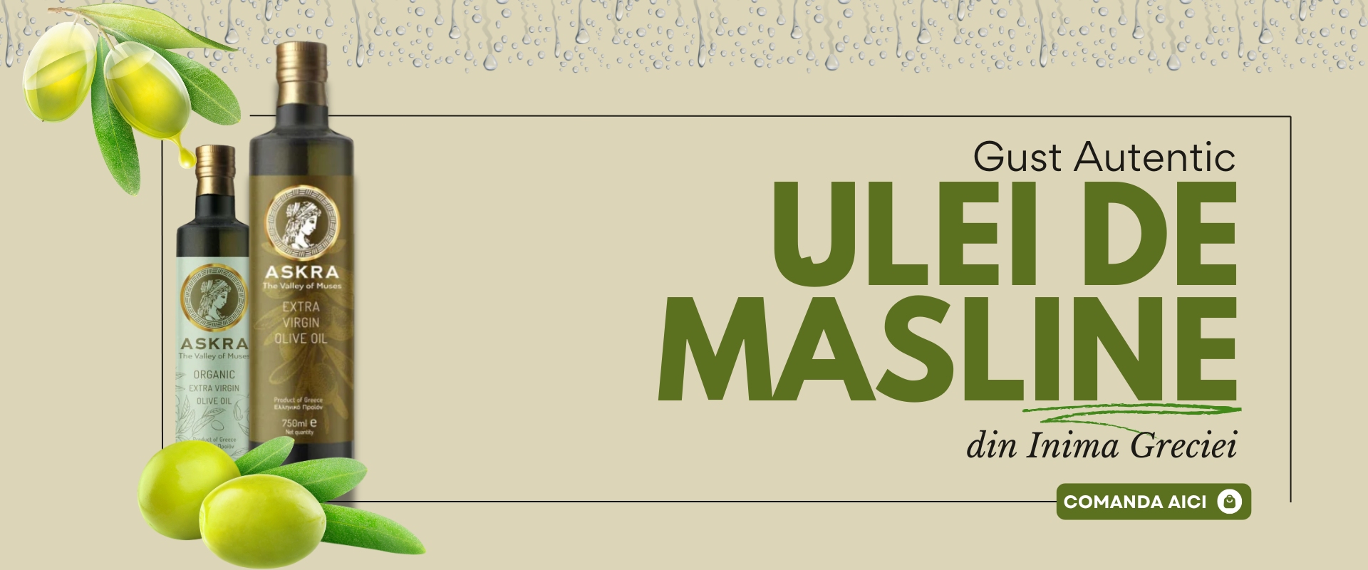 Ulei de Măsline Extravirgin Premium din Inima Greciei