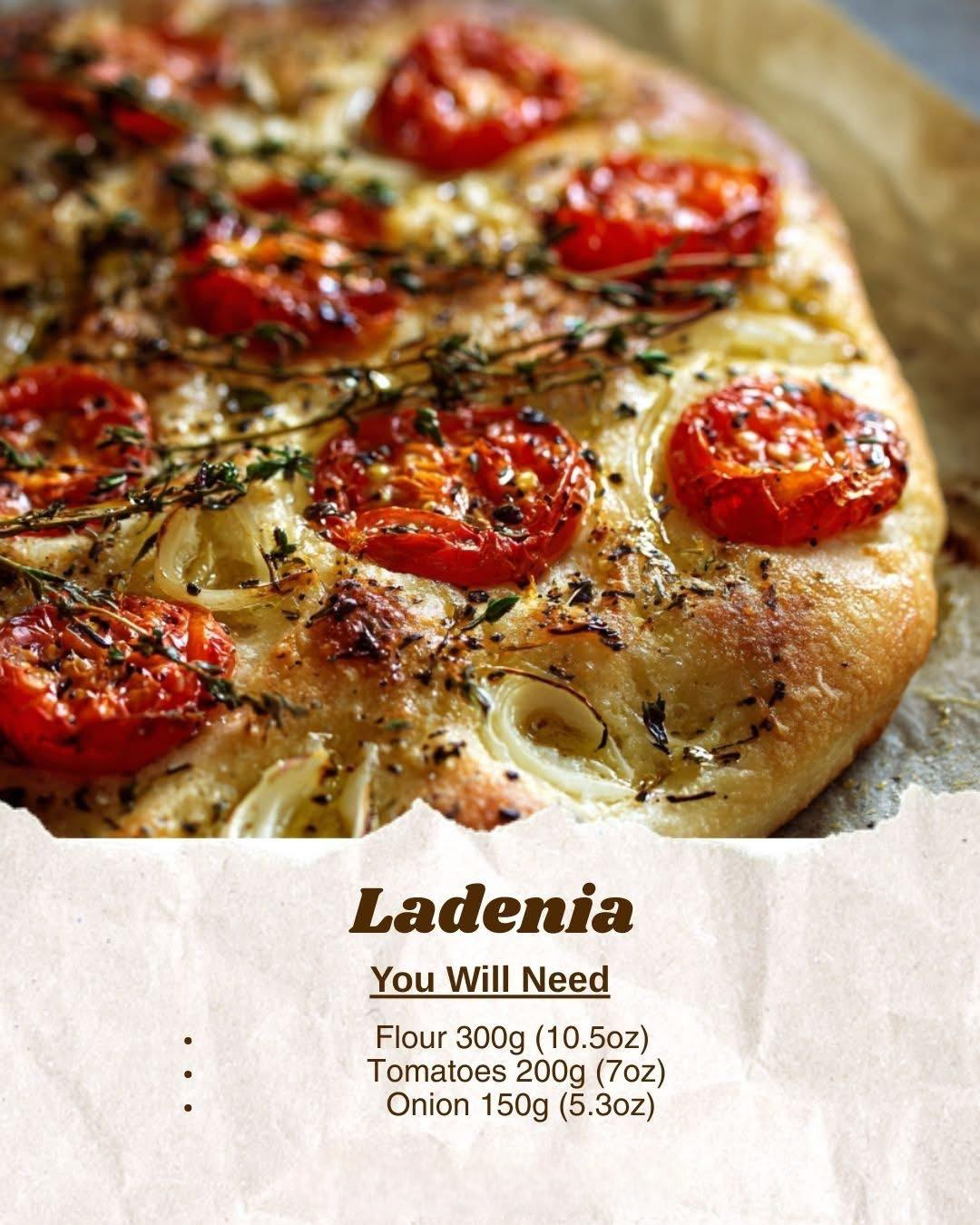 Ladenia — „pizza" grecească în care uleiul e vedeta