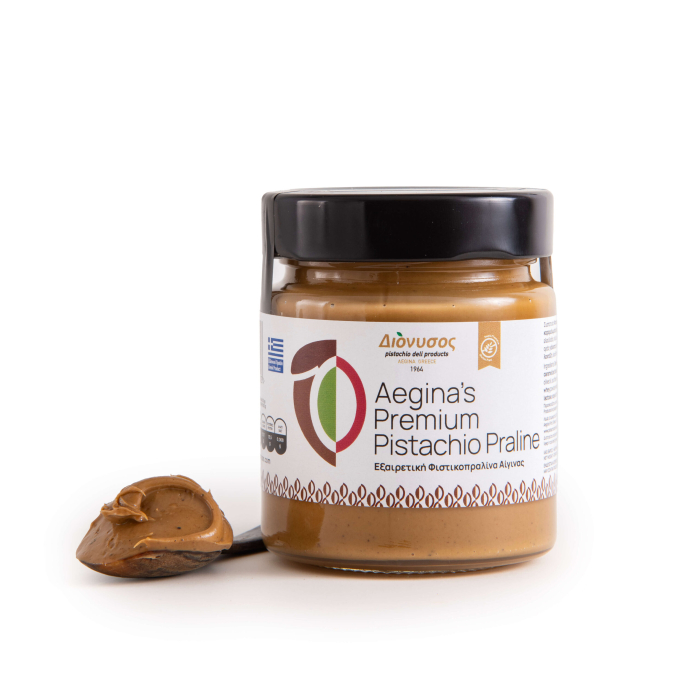 Aegina’s Premium Praline Pistachio 100g - Cremă de Fistic cu praline din Insula Aegina, Grecia, Produs Tradițional 1964 [2]