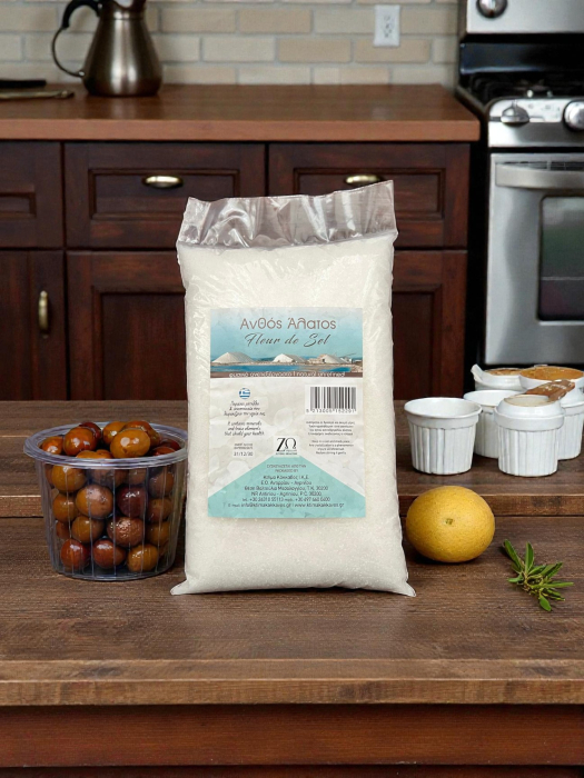 Fleur de Sel ZO Mesolonghi în borcan de 1kg – sare premium grecească [2]