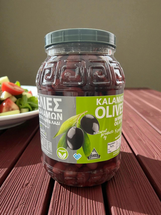 Măsline Kalamata negre în saramură extra large 2kg - produs grecesc sănătos [1]