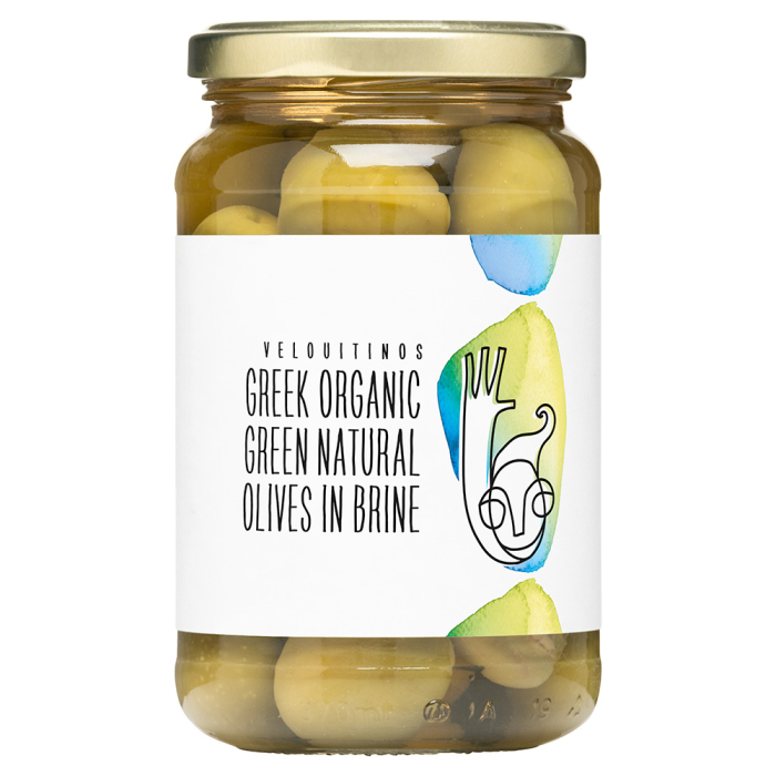 Măsline Verzi BIO în Saramură 180gr - Elixir Grecesc Crocanți din Halkidiki [1]