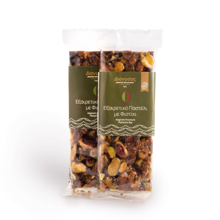 Dulciuri - Baton premium cu fistic din Aegina 40g