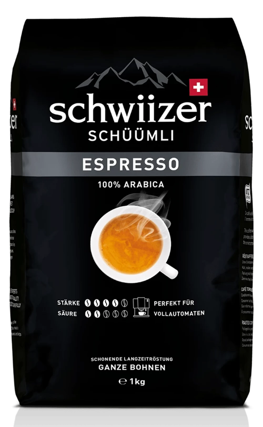 Cafea Boabe - Cafea boabe Schuumli Espresso 1kg - Schwiizer Schüümli