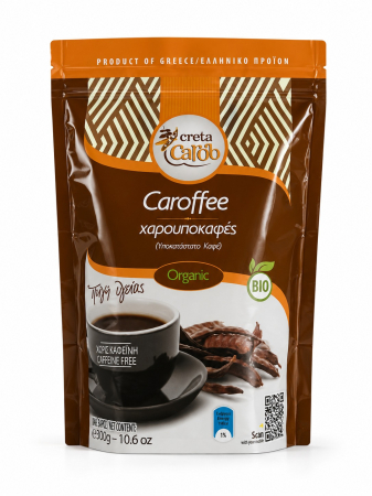 Carob (inlocuitor cacao si cafea) - Cafea din Roșcove BIO (Înlocuitor Cafea) Creta Carob - 300g