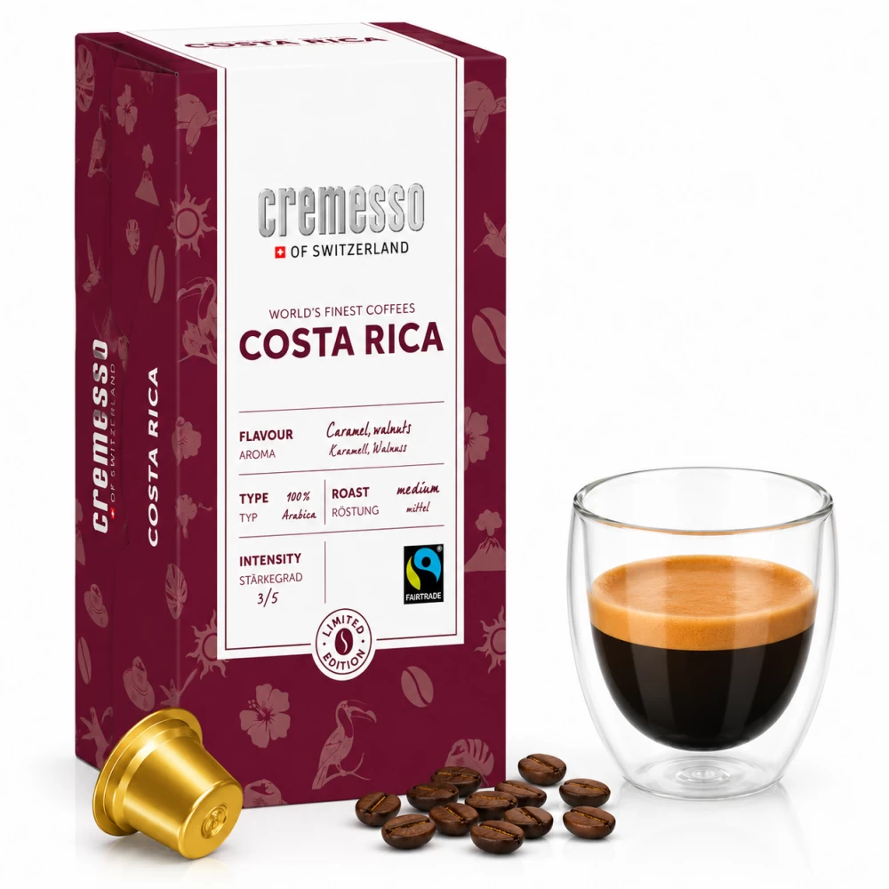 Capsule Cafea - Cremesso Editie Limitata Costa Rica - 16 capsule