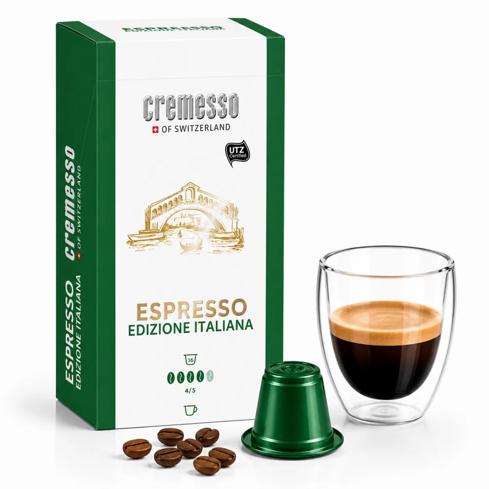 Capsule Cafea - Cremesso Espresso Editie Italiana - 16 capsule