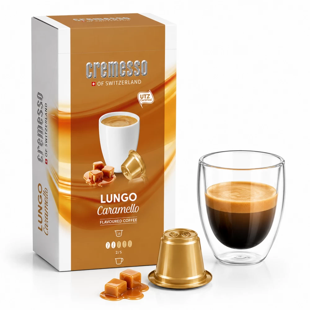 Capsule Cafea - Cremesso Lungo Caramello - 16 capsule