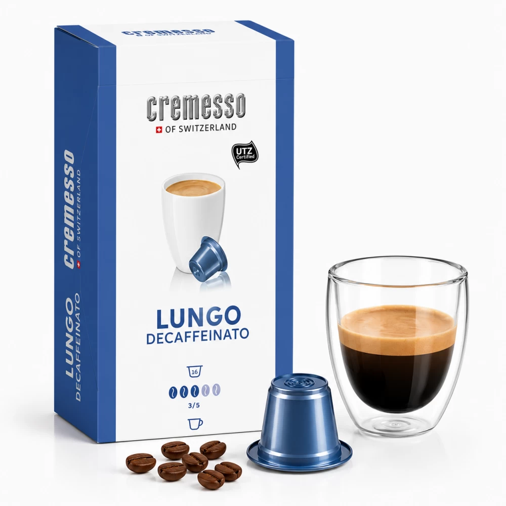 Capsule Cafea - Cremesso Lungo Decaffeinato - 16 capsule