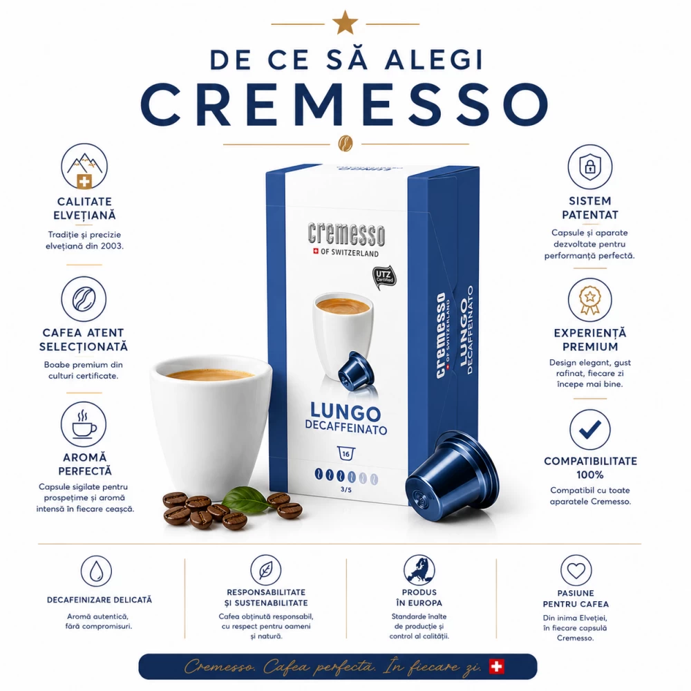 Cremesso Lungo Decaffeinato - 16 capsule [4]