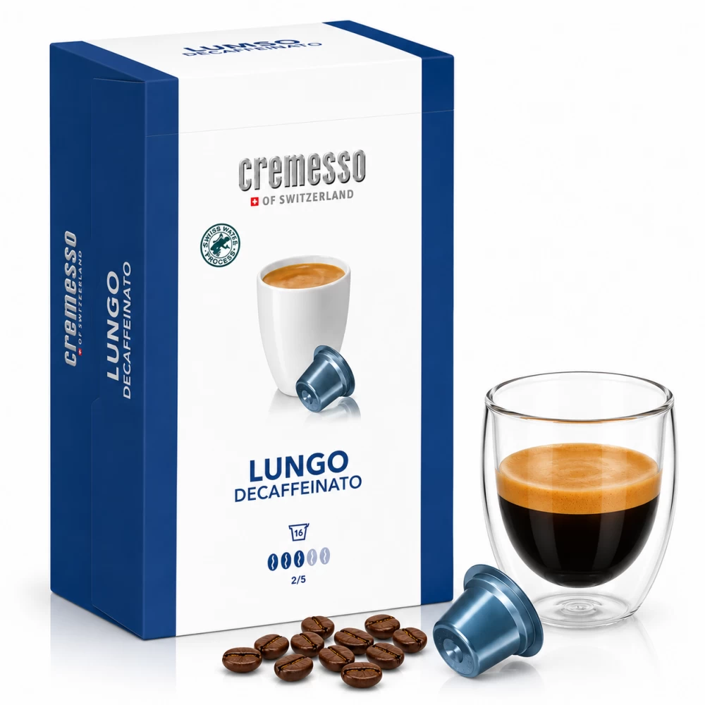 Capsule Cafea - Cremesso Lungo Decaffeinato - 48 capsule