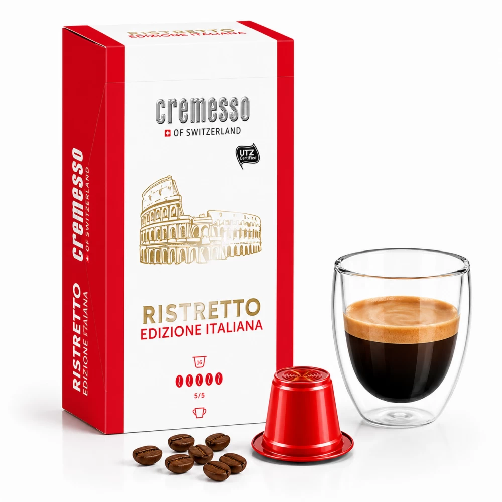 Capsule Cafea - Cremesso Ristretto Editie Italiana - 16 capsule