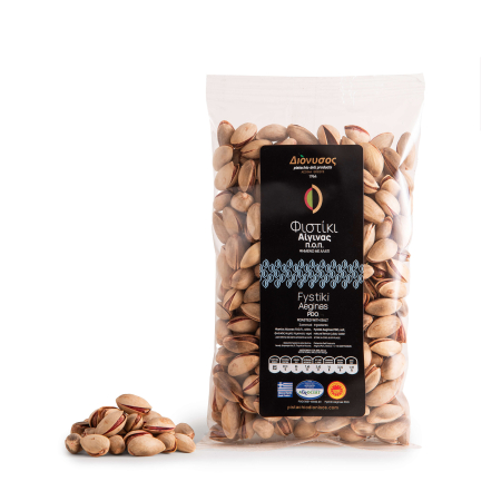 Noutati - Fistic din Aegina PDO, prajit și sărat, 500g