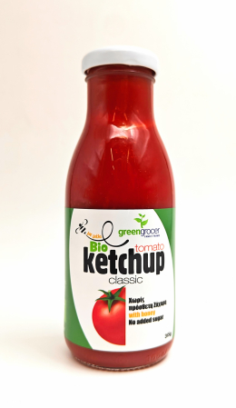 Rosii uscate si sosuri din rosii - Ketchup BIO Classic Green Grocer - 315g