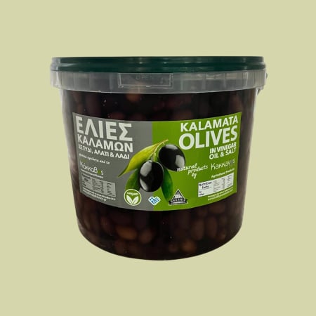 Măsline Kalamata negre în saramură extra large 6kg - produs grecesc sănătos [2]