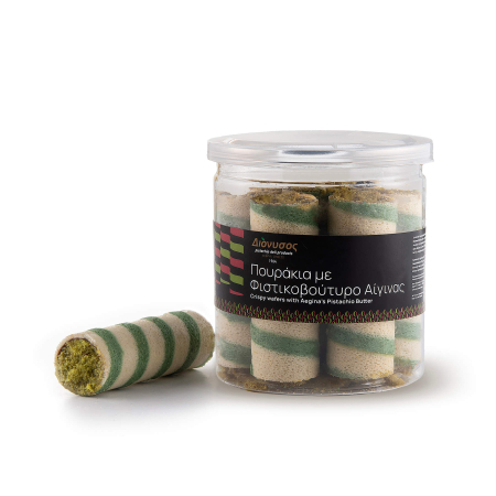 Noutati - Napolitane Crocante cu Unt de Fistic din Aegina 220g