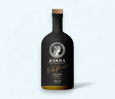 Noutati - Ulei de Măsline Extravirgin Early Harvest "Askra - The Valley of Muses" 250ml - Imagine Principala