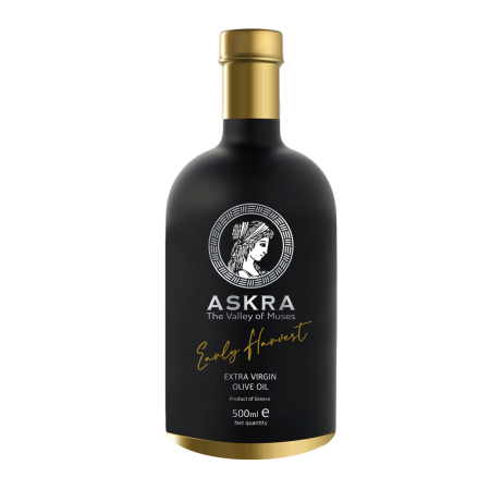 Ulei de masline extravirgin - Ulei de Măsline Extravirgin Early Harvest "Askra - The Valley of Muses" 500ml - Imagine Principala