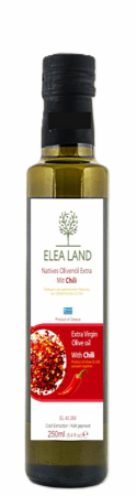 Noutati - Ulei de Măsline Extravirgin Elea Land, infuzat cu Chili, 250ml