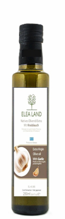 Noutati - Ulei de Măsline Extravirgin Elea Land, infuzat cu Usturoi, 250ml