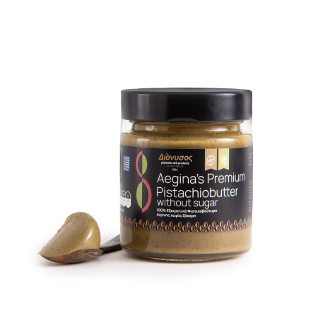 Dulciuri - Unt de fistic premium 100% din Aegina, Grecia, 180g