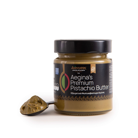 Dulciuri - Aegina’s Premium Pistachio Butter 200g - Cremă de Fistic Fină din Insula Aegina, Grecia, Produs Tradițional 1964