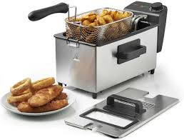 Friteuză Cheffinger CF-EDP3.0, 3L, 2000W, Inox [4]