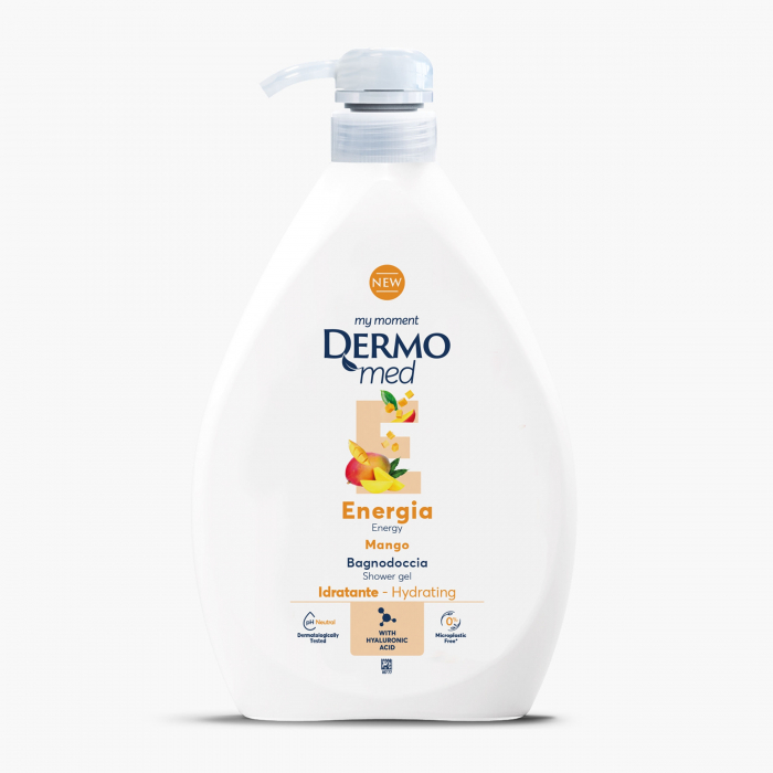 Gel de dus Dermomed energy mango, 1L [1]