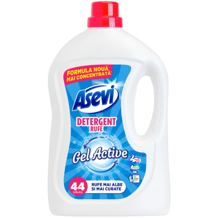 Asevi Detergent rufe albe Gel Active 2.4L, 44 Spalari [1]
